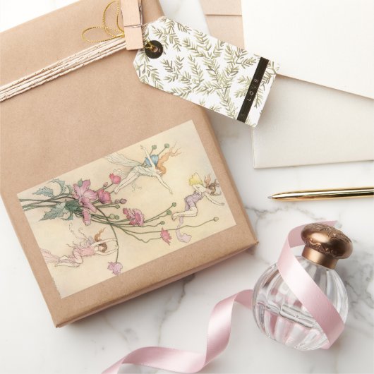  vliegjes, drie spirits gevuld met joy rechthoekige sticker (Geschenken)