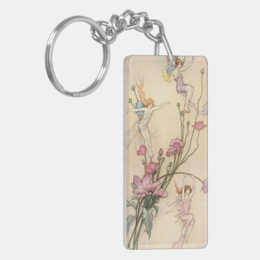 vliegjes, drie spirits gevuld met joy sleutelhanger (Voorkant Links)