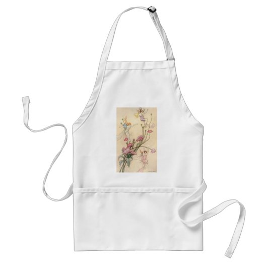 vliegjes, drie spirits gevuld met joy standaard schort (Voorkant)