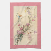 vliegjes, drie spirits gevuld met joy theedoek (Verticaal)