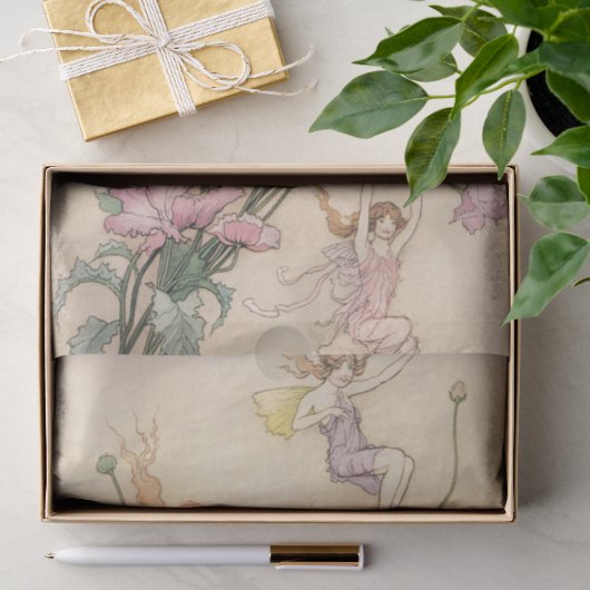 vliegjes, drie spirits gevuld met joy tissuepapier (Geschenk)