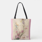  vliegjes, drie spirits gevuld met joy tote bag (Achterkant)