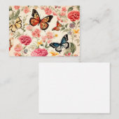 Vliegkaart Notitiekaartje (Voorkant / Achterkant)