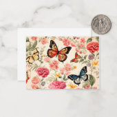 Vliegkaart Notitiekaartje (Voorkant / Achterkant in situ)