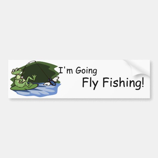 Vliegkikker Bumpersticker (Voorkant)