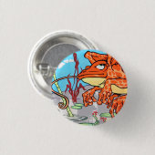 Vliegkikker Ronde Button 3,2 Cm (Voorkant /achterkant)