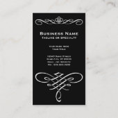 vliegklaver visitekaartje (Achterkant)