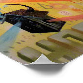 Vliegkop beer poster (Hoek)