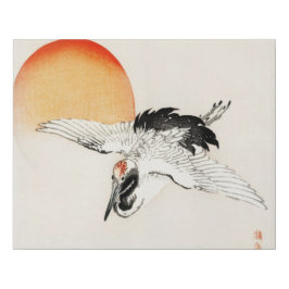 Vliegkraan van Kōno Bairei Imitatie Canvas Print