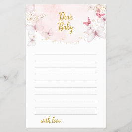 Vlieglak voor de Kaart van Baby