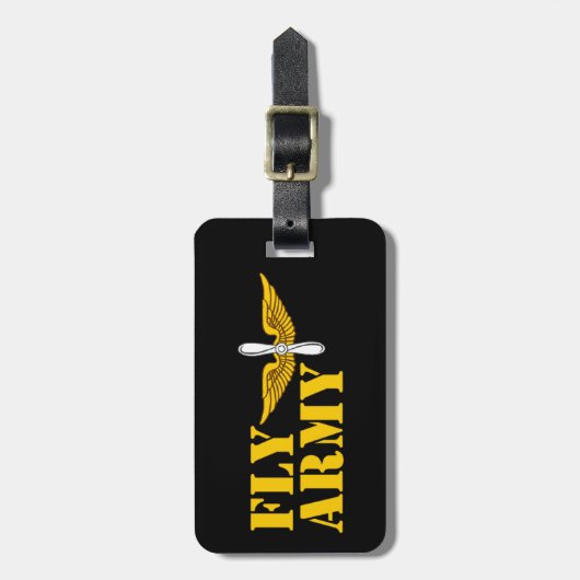 Vliegleger Bagagelabel (Voorkant verticaal)