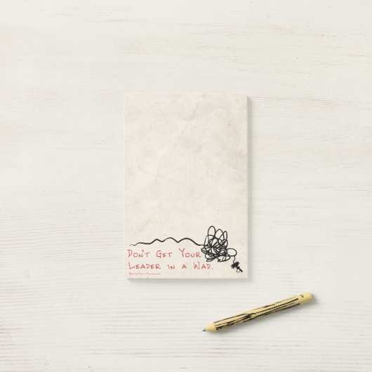 Vliegleider Post-it® Notes (Op bureau)