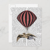  vliegmachine briefkaart (Voorkant / Achterkant)