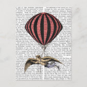  vliegmachine briefkaart (Voorkant)