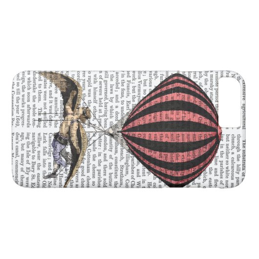 vliegmachine Case-Mate iPhone case (Achterkant (Horizontaal))