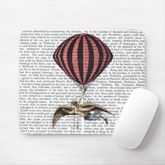 vliegmachine muismat (Met muis)