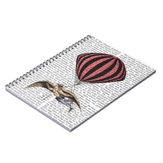  vliegmachine notitieboek (Linkerzijde)