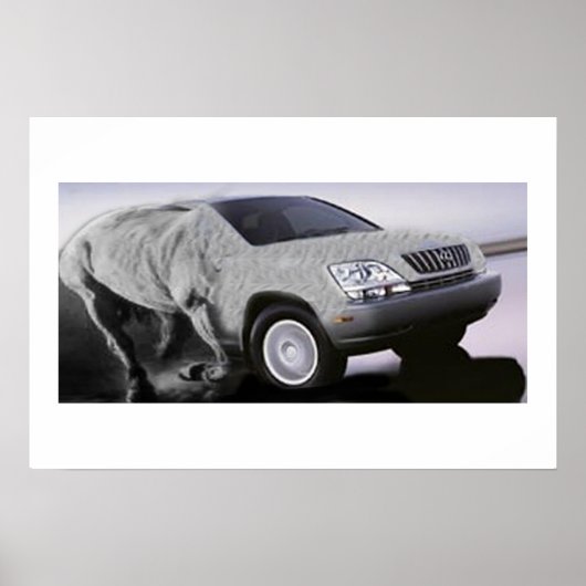 vliegmachine poster (Voorkant)