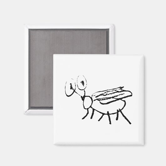 vliegmagneet magneet (Voorkant / Achterkant)