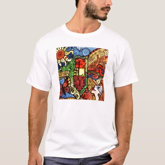 Vliegontwerp - Inspirerend ontwerp T-shirt (Voorkant)