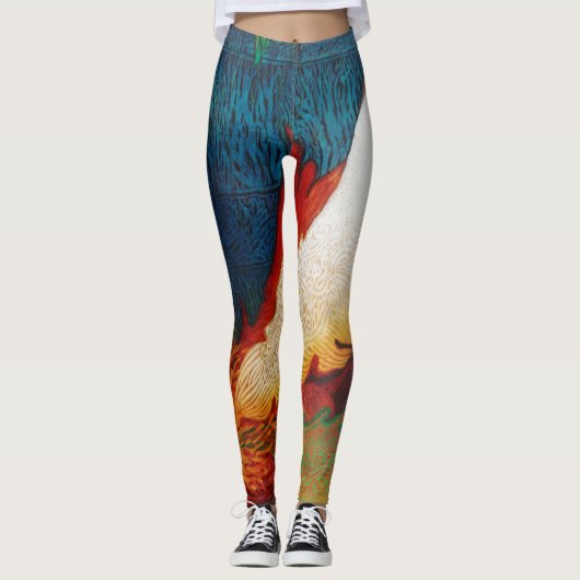 Vliegpaard Leggings (Voorkant)