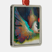 Vliegpaard Metalen Ornament (Rechts)