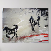 "Vliegpaarden" Poster (Voorkant)