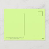 Vliegpapierwasser en zwarte tapijtantenne feestdagenkaart (Achterkant)