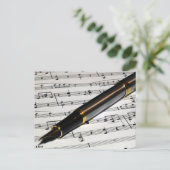 Vliegpen Briefkaart (Staand voorkant)