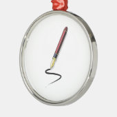 Vliegpen Metalen Ornament (Links)