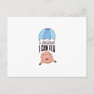 Vliegpig Briefkaart