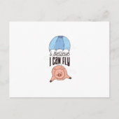 Vliegpig Briefkaart (Voorkant)