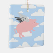 Vliegpig Keramisch Ornament (Rechts)