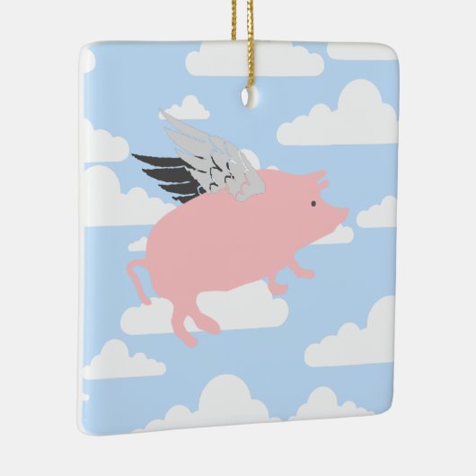 Vliegpig Keramisch Ornament (Rechts)