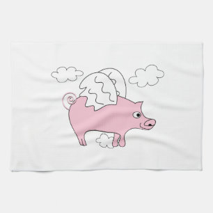 Vliegpig Theedoek