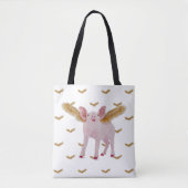 Vliegpig Tote Bag (Voorkant)