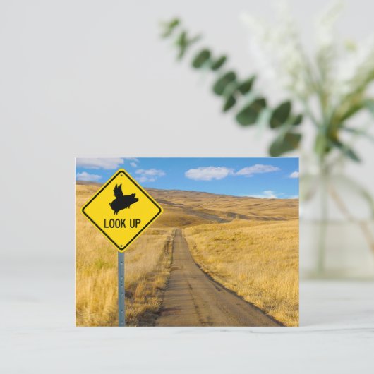 Vliegpigteken Briefkaart (Staand voorkant)