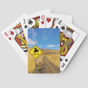 Vliegpigteken Pokerkaarten