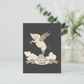 Vliegpijp Briefkaart (Staand voorkant)