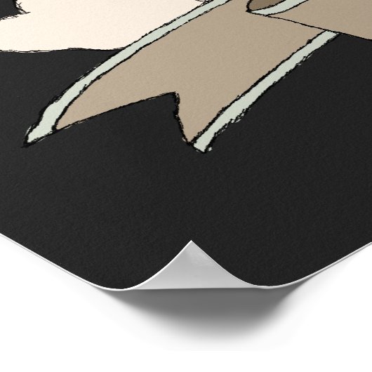 Vliegpijp Poster (Hoek)