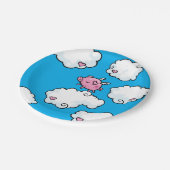 Vliegpingstanks op bord van wolken (Gekanteld)