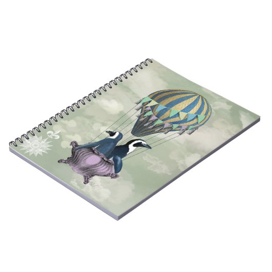 Vliegpinguïns 2 notitieboek (Linkerzijde)