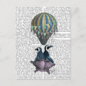 Vliegpinguïns Briefkaart (Voorkant)