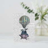 Vliegpinguïns Briefkaart (Staand voorkant)