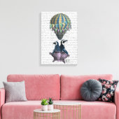 Vliegpinguïns Canvas Afdruk (Insitu (Woonkamer))