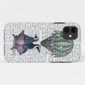 Vliegpinguïns Case-Mate iPhone Case (Achterkant (horizontaal))