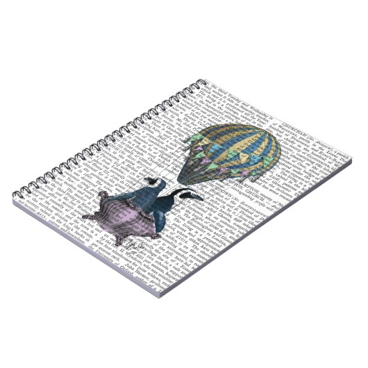 Vliegpinguïns Notitieboek (Linkerzijde)