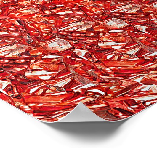 Vliegpuck - Verborgen 3D-druk Poster (Hoek)