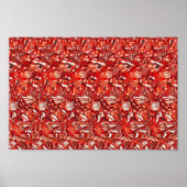 Vliegpuck - Verborgen 3D-druk Poster (Voorkant)