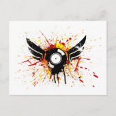 Vliegrecord Briefkaart (Voorkant)